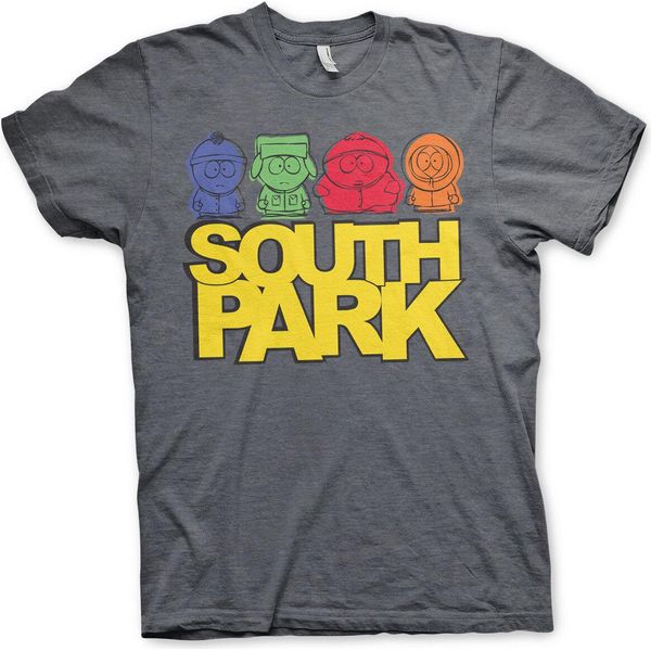 Maglietta South Park Sketched - Small - Dark-Heather-image