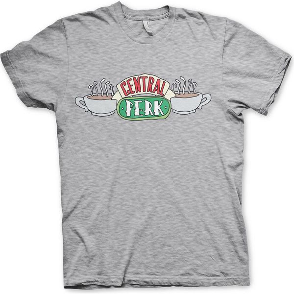 Friends - Maglietta Central Perk - Xx-Large - Grigio-Erba-image