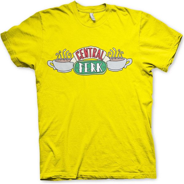 Friends - Maglietta Central Perk - Xx-Large - Giallo-image