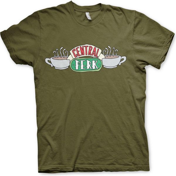 Friends - Maglietta Central Perk - X-Large - Olive-image