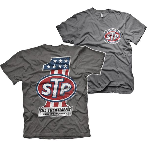 Maglietta Stp American No. 1 - Media - Grigio Scuro-image