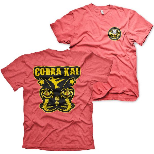 Maglietta Cobra Kai Kickback - Xx-Large - Redheather-image
