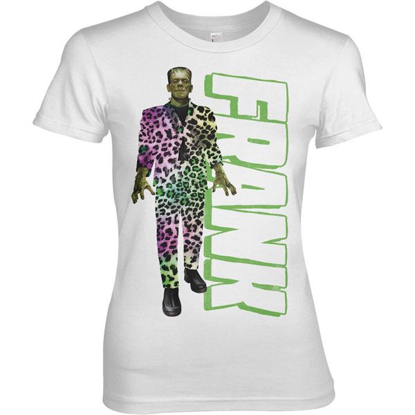Fresh Frank In Suit Girly Tee - Piccolo - Bianco-image