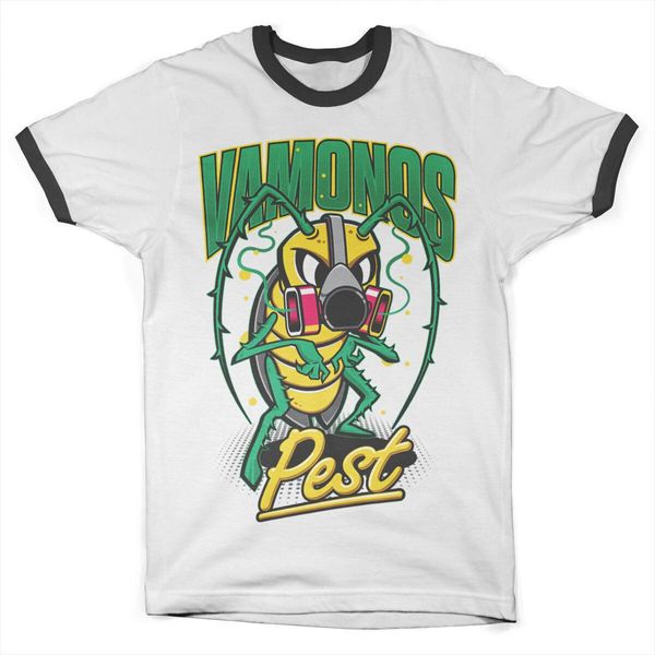 Breaking Bad - Maglietta Con Laccetto Vamanos Pest Bug - X-Large - Bianco-Nero-image