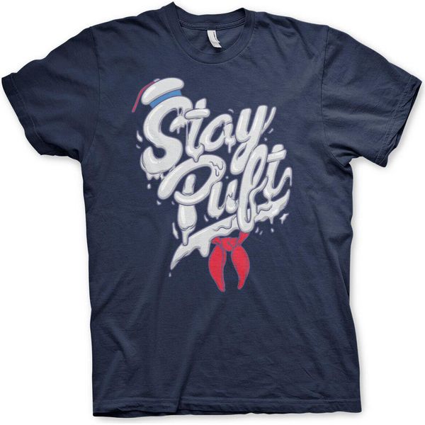 Ghostbusters - Maglietta Stay Puft - X-Large - Navy-image