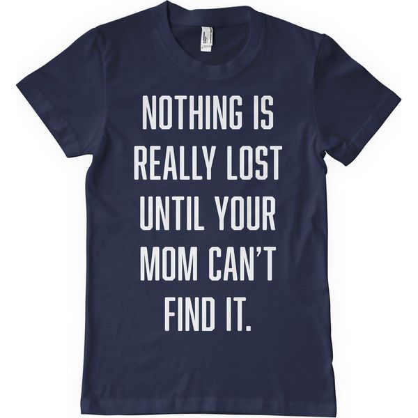 Maglietta Nothing Is Lost - Grande - Navy-image