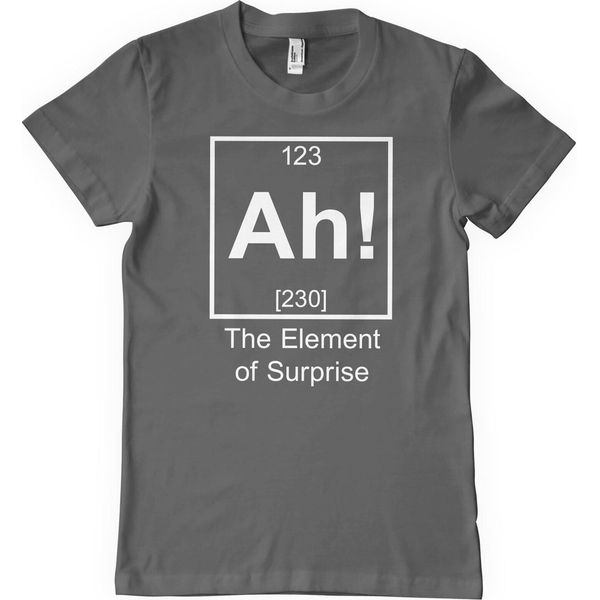 Ah! Maglietta The Element Of Surprise - Grande - Grigio Scuro-image