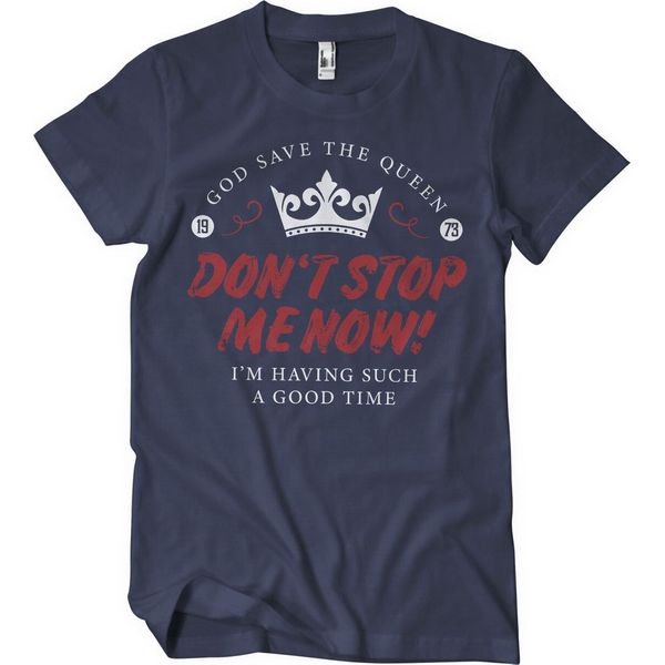 Maglietta Don't Stop Me Now - X-Large - Navy-image