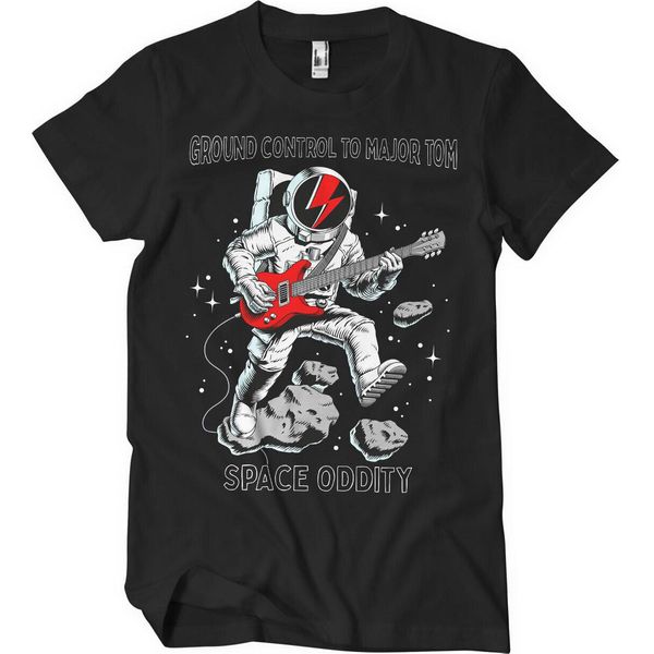 Maglietta Space Oddity - Media - Nero-image
