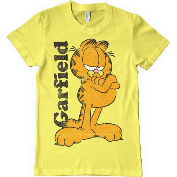 Maglietta Garfield - Xx-Large - Giallo-image