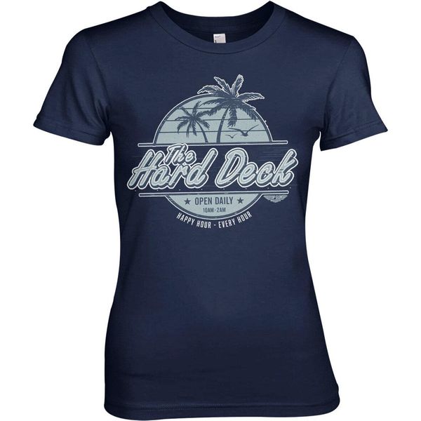 The Hard Deck - Maglietta Da Donna - Small - Navy-image