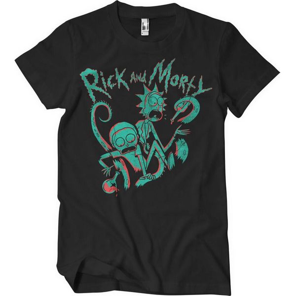 Maglietta Rick And Morty Duotone - Grande - Nero-image