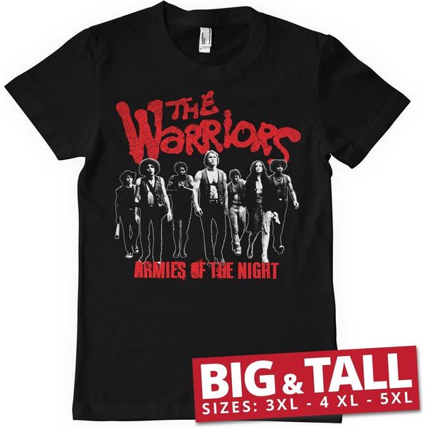Maglietta The Warriors - Armies Of The Night - 4XL - Nero-image