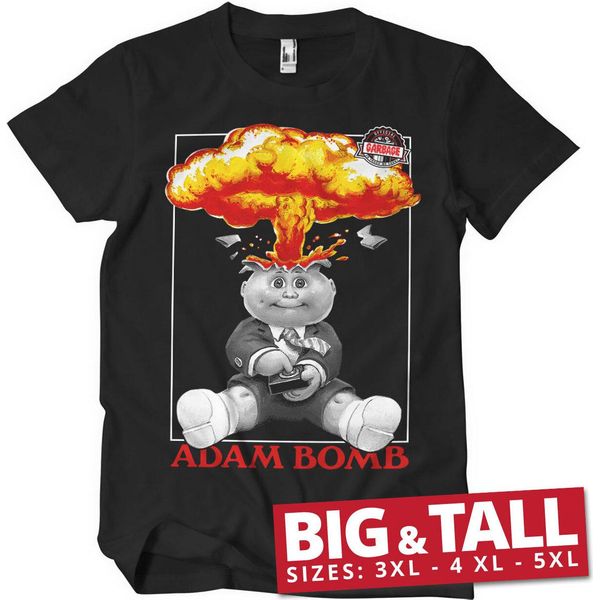Maglietta Adam Bomb Big & Tall - 4XL - Nero-image