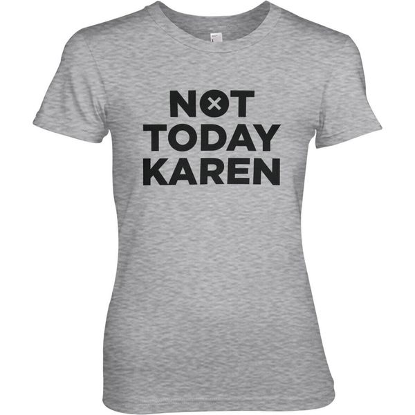 Non Oggi Karen Girly Tee - Piccolo - Heathergrey-image