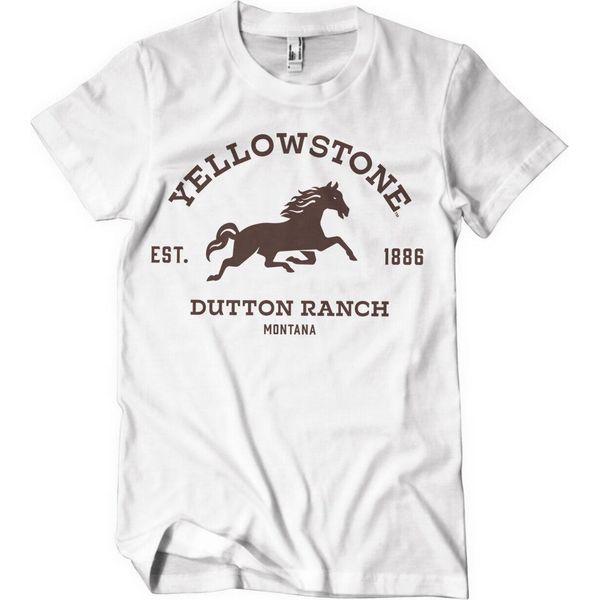 Dutton Ranch - Maglietta Montana - Xx-Large - Bianco-image