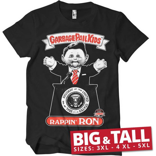 Maglietta Rappin' Ron Big & Tall - 4XL - Nero-image