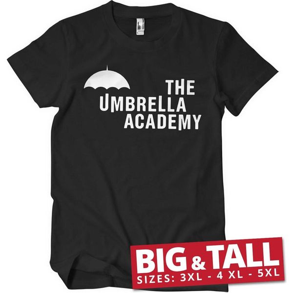 Maglietta The Umbrella Academy Big & Tall - 4XL - Nero-image