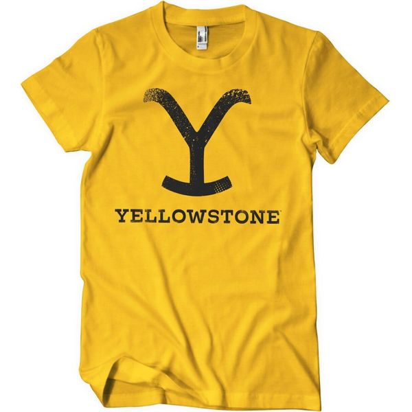 Maglietta Yellowstone - Grande - Oro-image