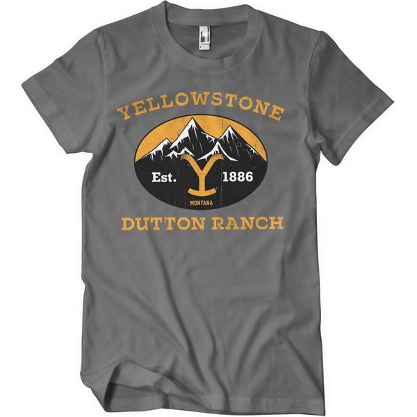 Dutton Ranch Montana - Est. Maglietta 1883 - X-Large - Grigio Scuro-image