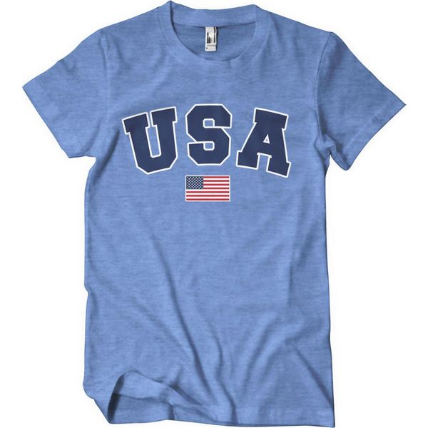 Maglietta Usa Varsity - Xx-Large - Blueheather-image