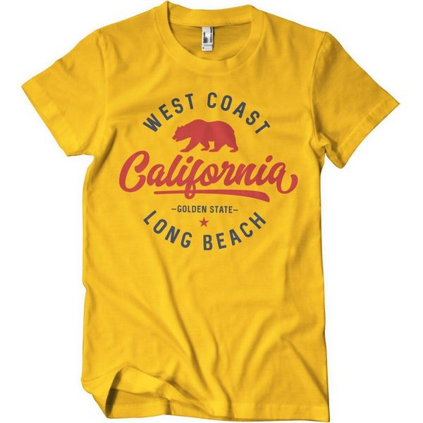 Maglietta West Coast California - Xx-Large - Oro-image