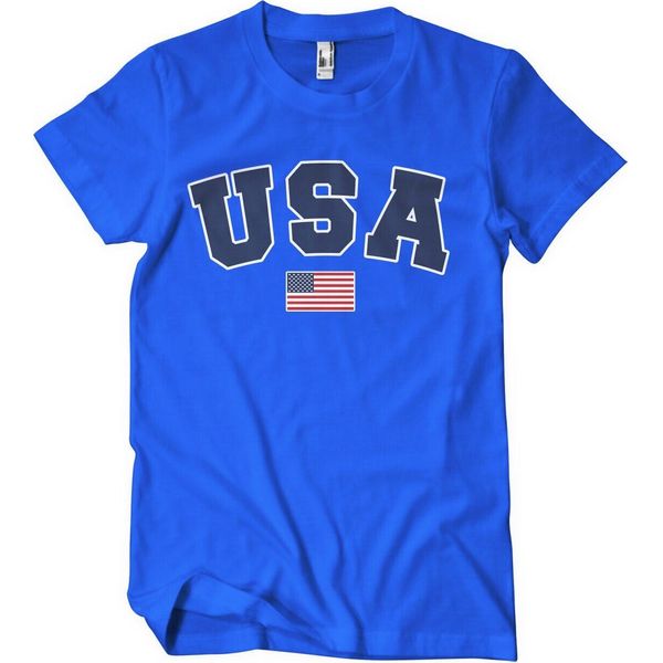 Maglietta Usa Varsity - X-Large - Blu-image