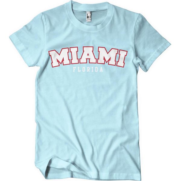 Maglietta Miami - Florida - Small - Skyblue-image