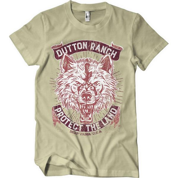 Dutton Ranch - Maglietta "Protect The Land"" - Xx-Large - Khaki"-image