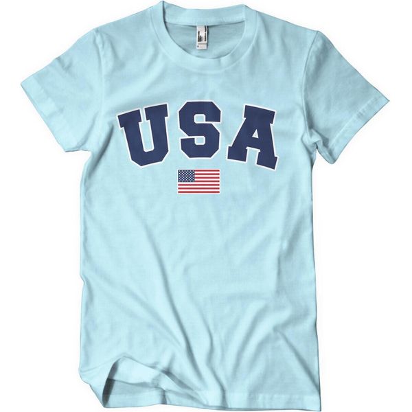 Maglietta Usa Varsity - Grande - Skyblue-image