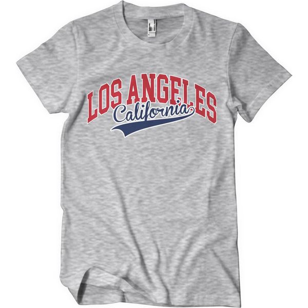 Maglietta Los Angeles - California - Medium - Heathergrey-image