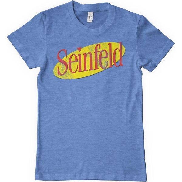 Maglietta Seinfeld Washed Logo - Medium - Blueheather-image