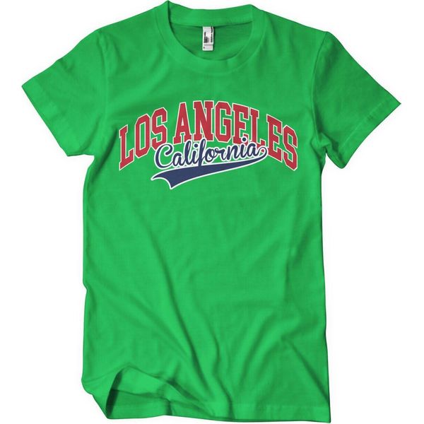 Maglietta Los Angeles - California - Media - Verde-image