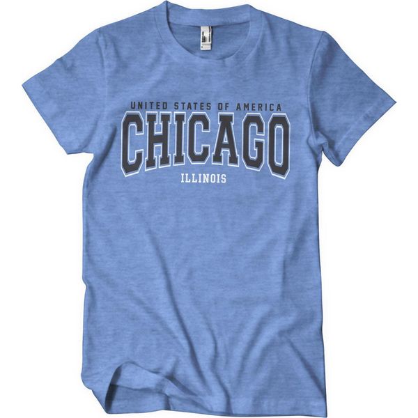 Maglietta Chicago - Illinois - Grande - Blueheather-image