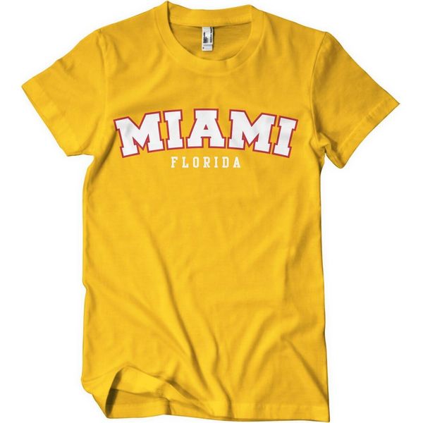 Maglietta Miami - Florida - Piccola - Oro-image