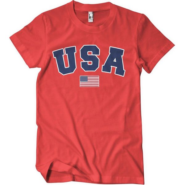 Maglietta Usa Varsity - Xx-Large - Rosso-image