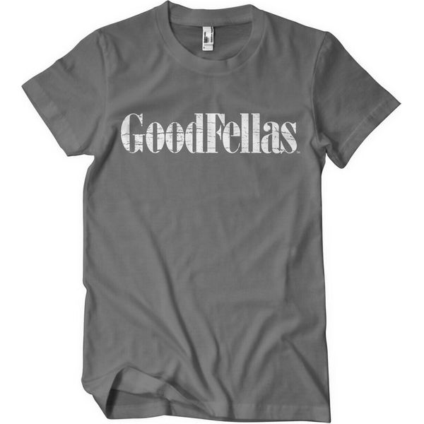 Maglietta Goodfellas Cracked Logo - X-Large - Grigio Scuro-image