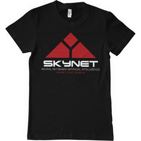 Maglietta The Terminator - Skynet - Piccola - Nero-image