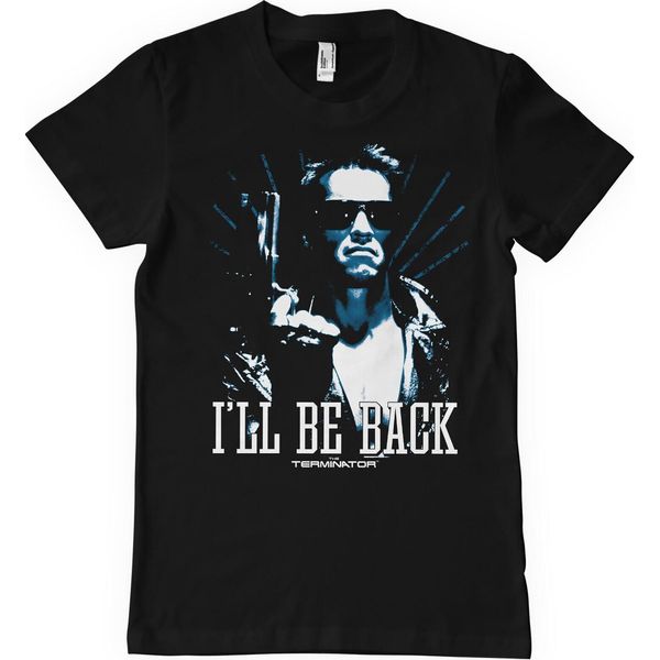 I'll Be Back - Duotone T-Shirt - X-Large - Black-image