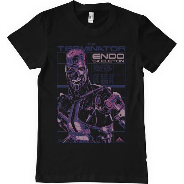 Maglietta Endoskeleton - Xx-Large - Nero-image