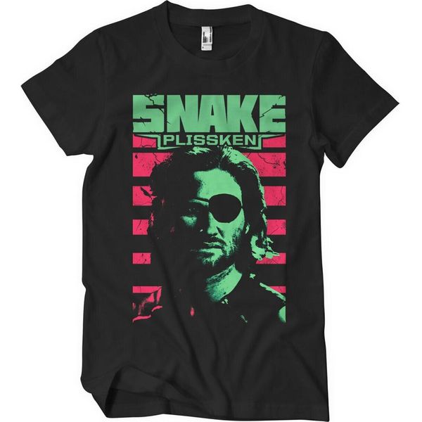 Maglietta Snake Plissken - Grande - Nero-image
