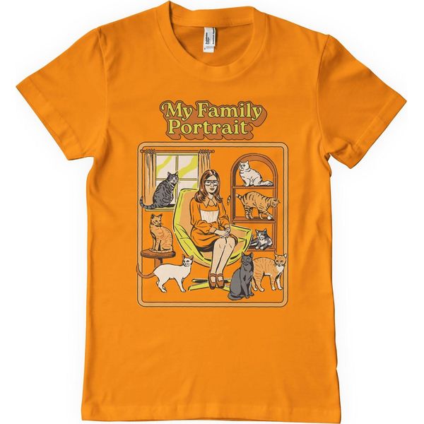 Maglietta "My Family Portrait"" - Xx-Large - Arancione"-image