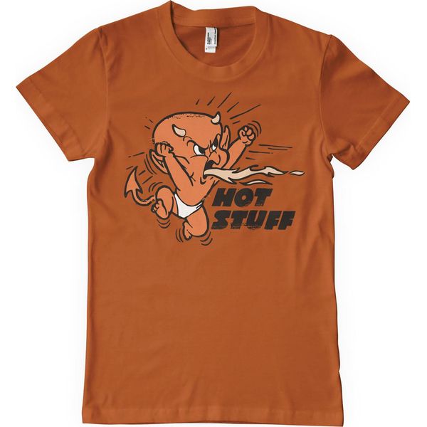 Maglietta Hot Stuff Retro - Large - Burntorange-image