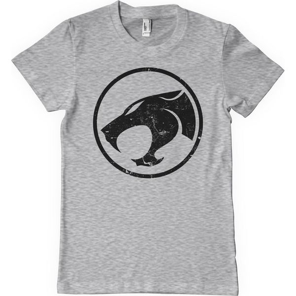 Maglietta Thundercats Washed Logo - Large - Heathergrey-image