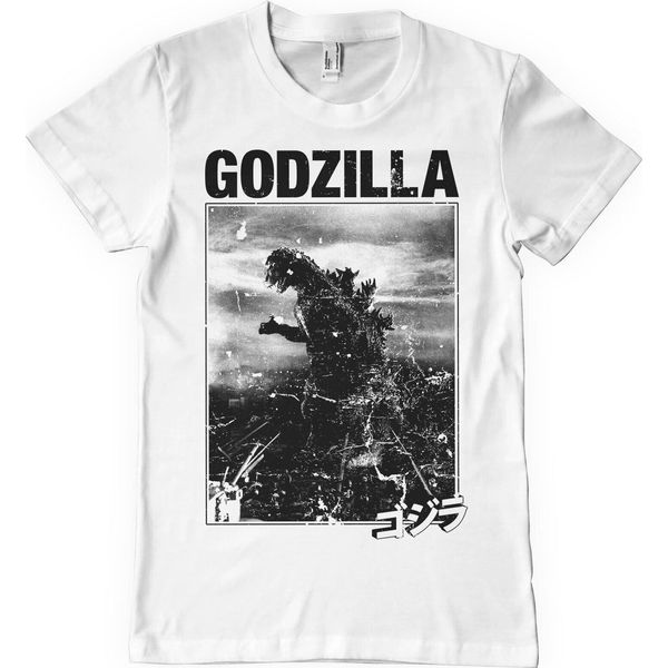 Maglietta Godzilla Vintage - Grande - Bianco-image