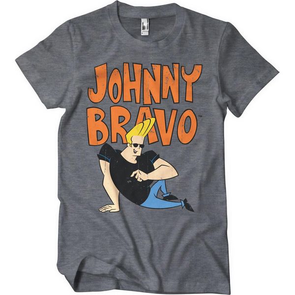 Maglietta Johnny Bravo - Small - Darkheather-image