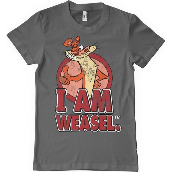 Maglietta I Am Weasel - Piccola - Grigio Scuro-image