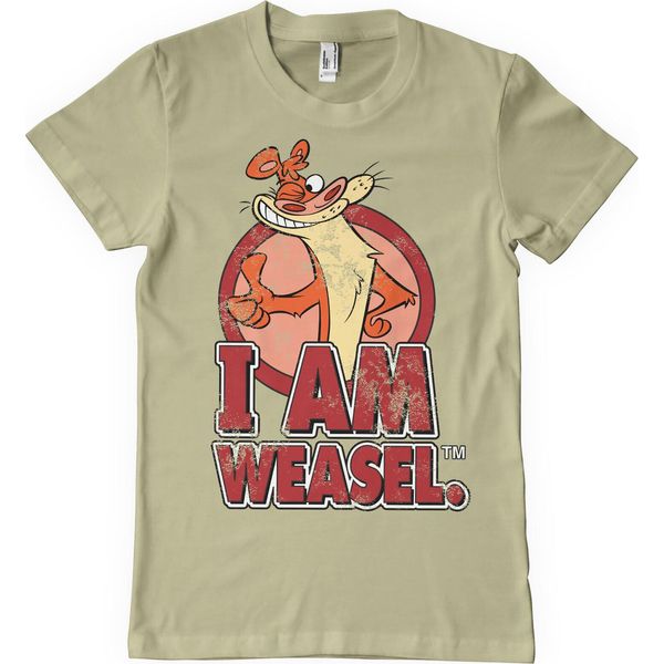 Maglietta I Am Weasel - Medium - Khaki-image