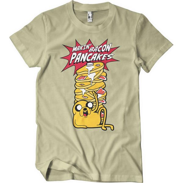 Maglietta Makin' Bacon Pancakes - Small - Khaki-image