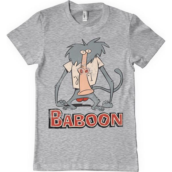 I Am Weasel - Maglietta Baboon - Large - Heathergrey-image